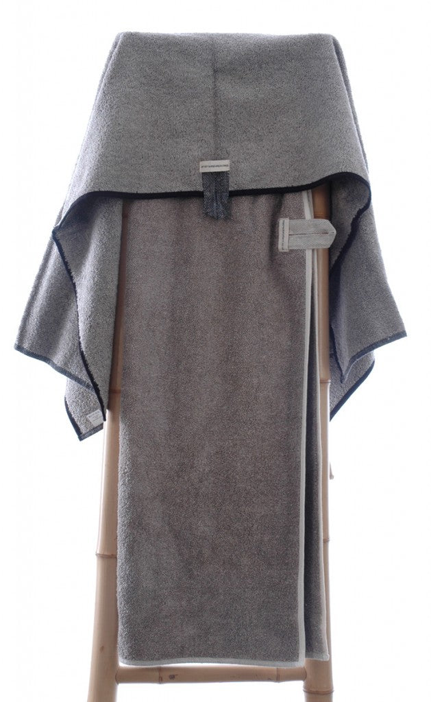 Terry Linen Large Towel with Robust Useful Hanging Loop 65x125cm