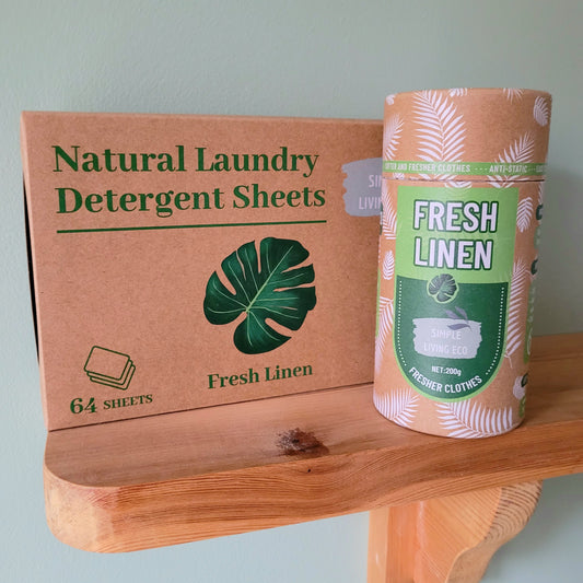 Fresh Linen Laundry Sheets 64 Pack
