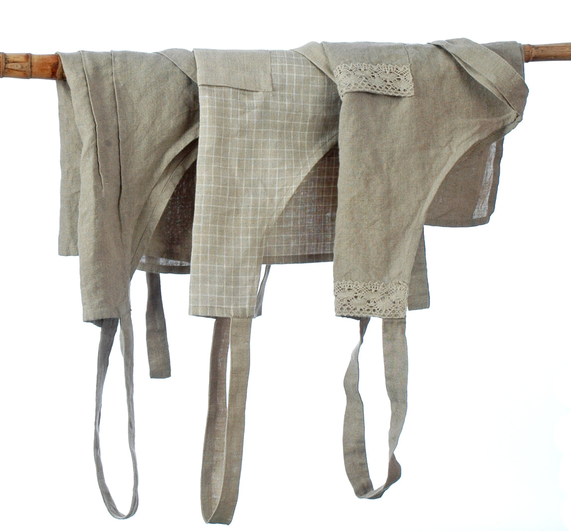 Childs linen apron