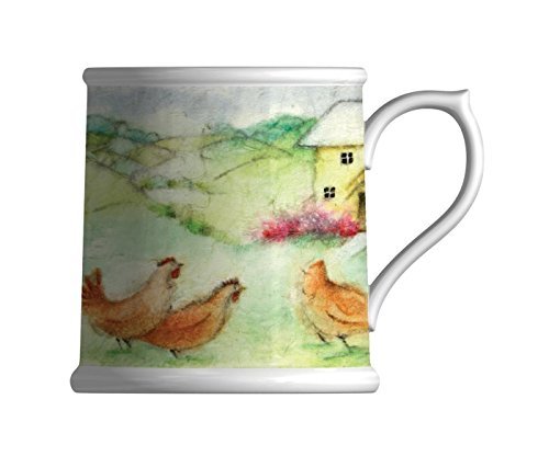 Bone China Hen Party Tankard Mugs by Royal Worcester