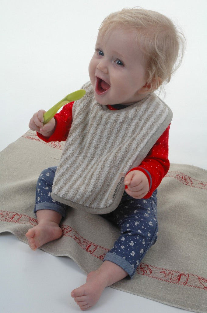 Baby Linen Bibs 2 in a Pack