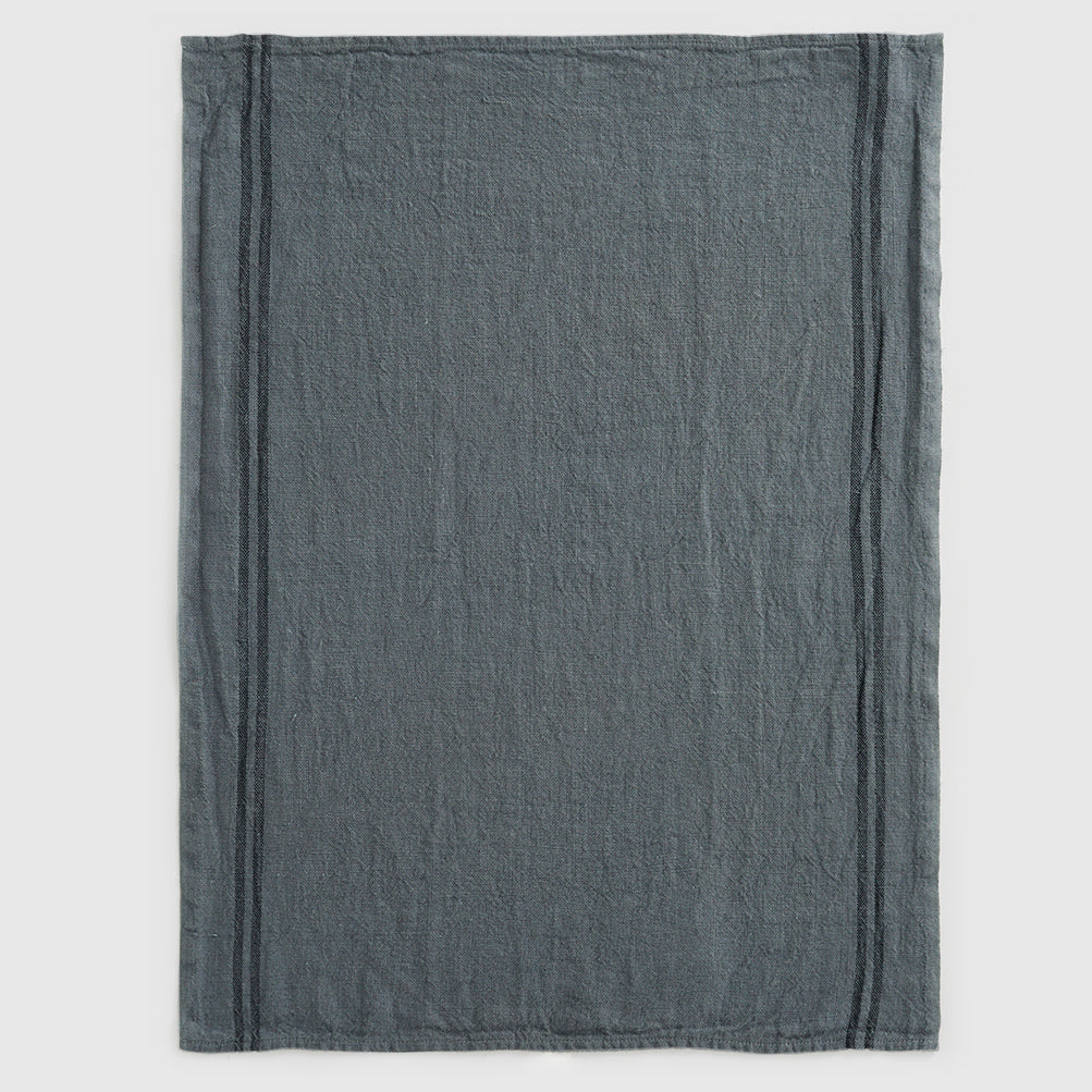 Buff Pre-washed French Country Linen Tea Towels from Charvet Editions