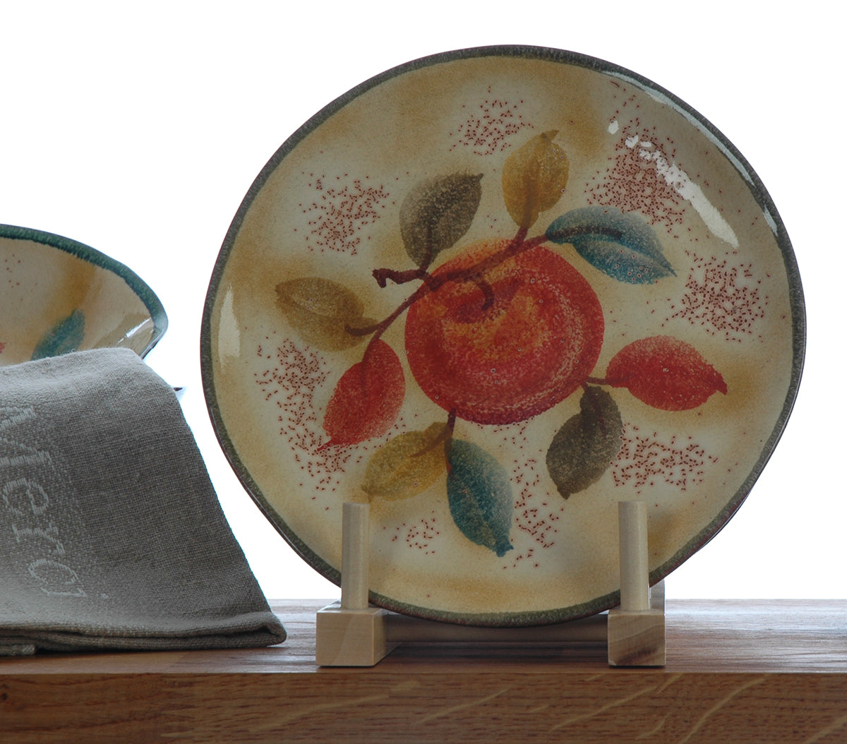 Modigliani Ceramic Tapas Plates Completely Handmade by Italian Artisans