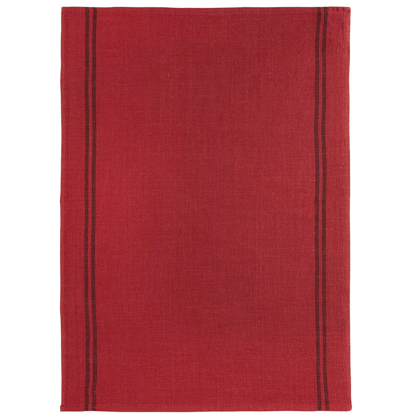Buff Pre-washed French Country Linen Tea Towels from Charvet Editions
