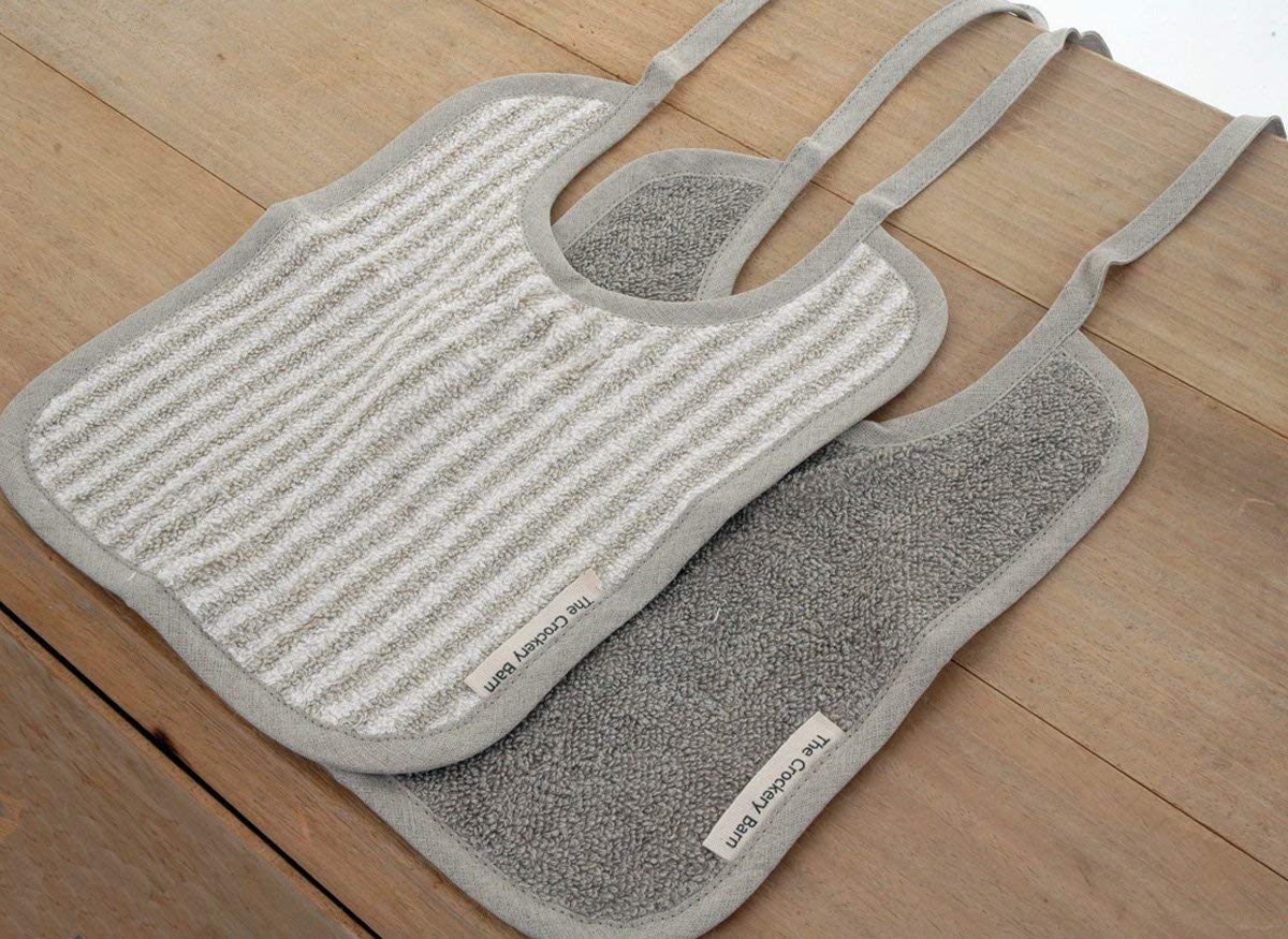 Baby Linen Bibs 2 in a Pack