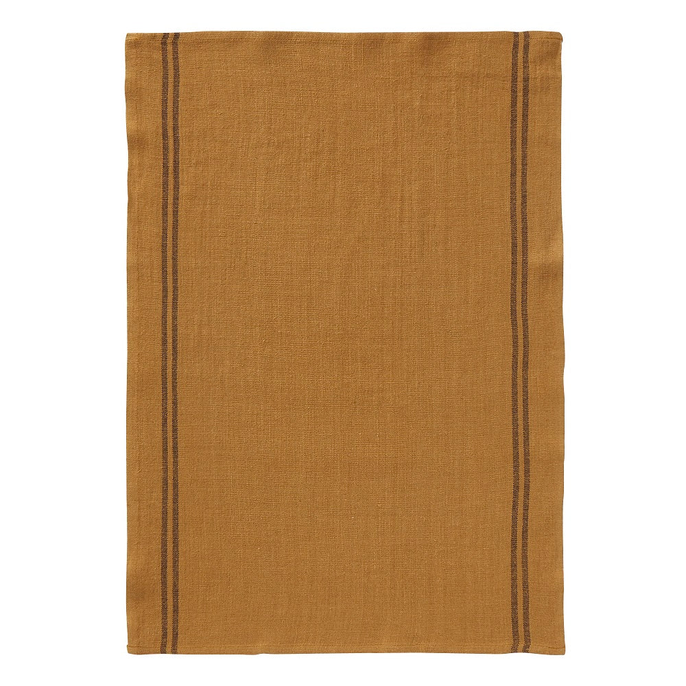Large Pre-washed French Country Linen Tea Towels from Charvet Editions