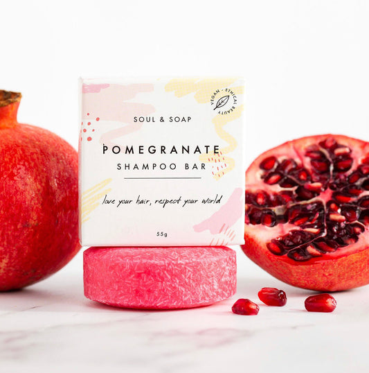 Pomegranate Shampoo Bar