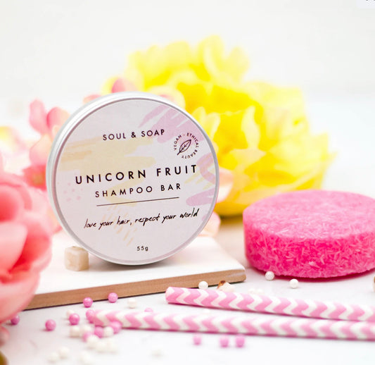 Unicorn Fruit Shampoo Bar