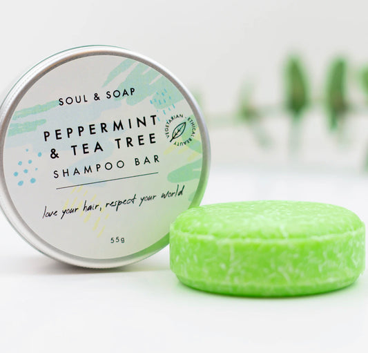 Peppermint & Tea Tree Shampoo Bar