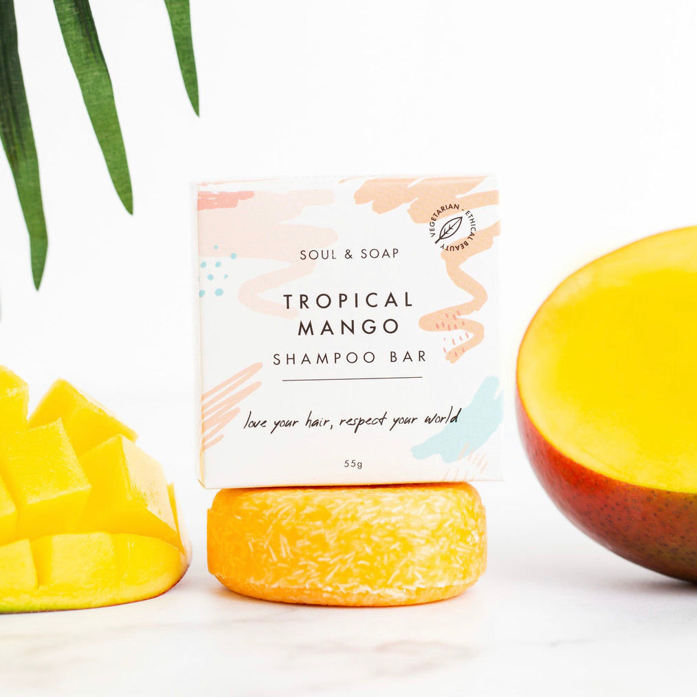 Tropical Mango Shampoo Bar
