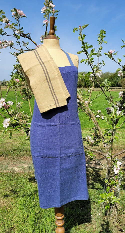 Pre-Washed Quality Natural Linen Apron Perfect for All Serious Cooks