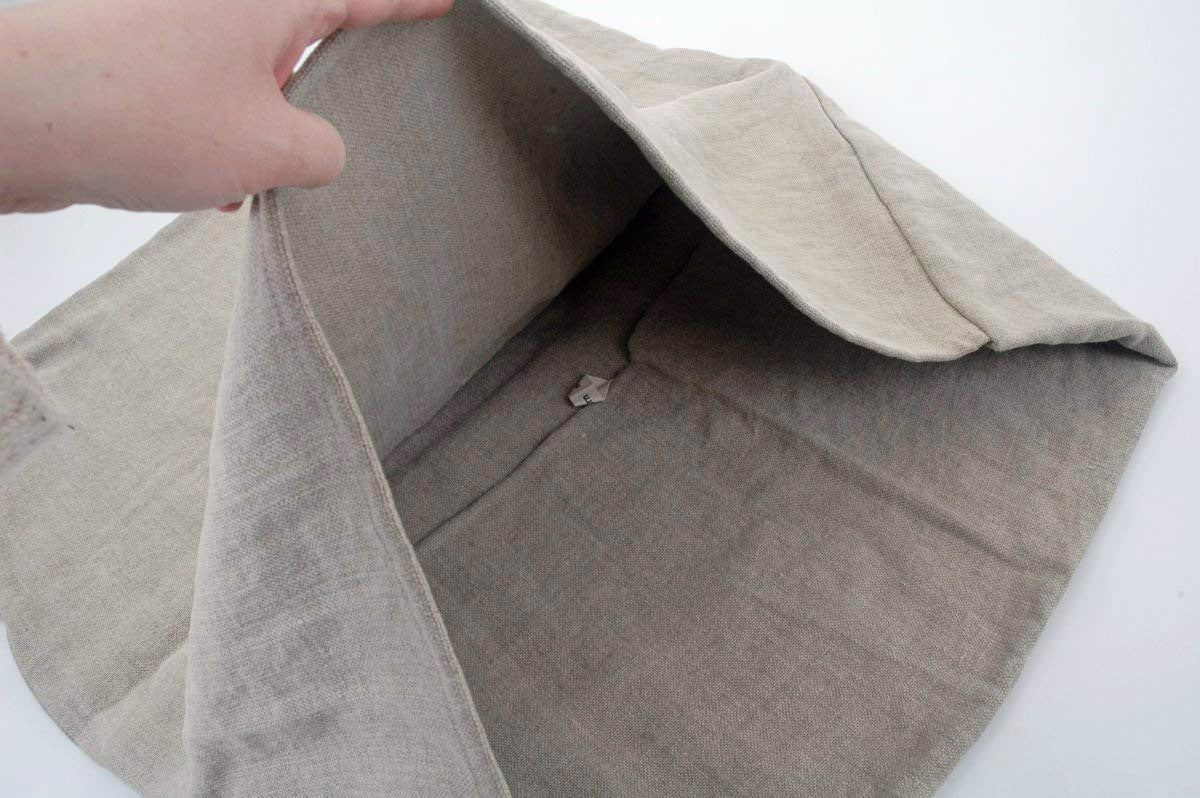 Extra Large Super Heavyweight Pure Linen Cushion Covers  521 g/msq