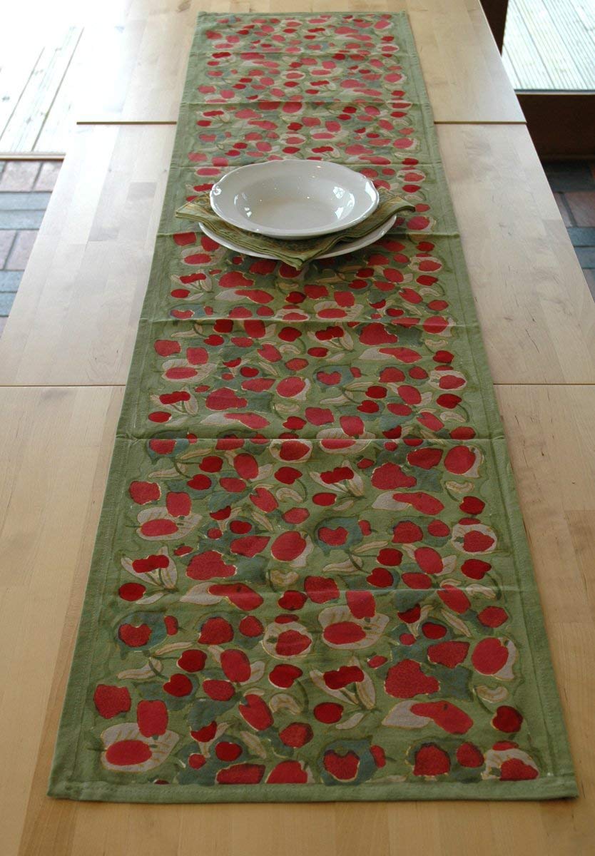 Provence Red Fruits Table Runner from Mas d' Ouvan