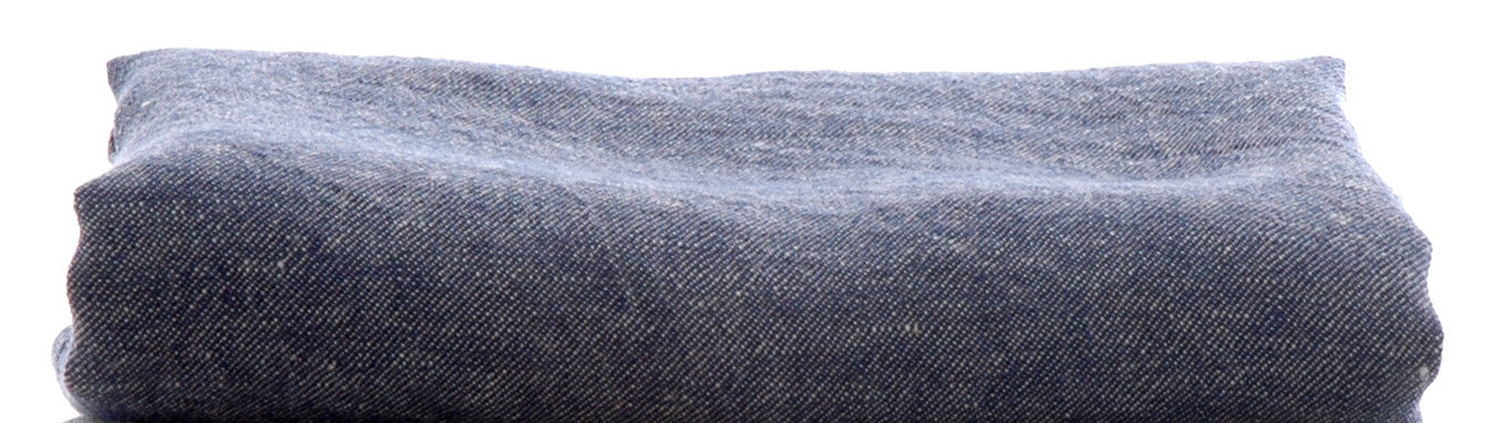 Pure Linen Table Runners 50x150cm in Denim Blue or Green