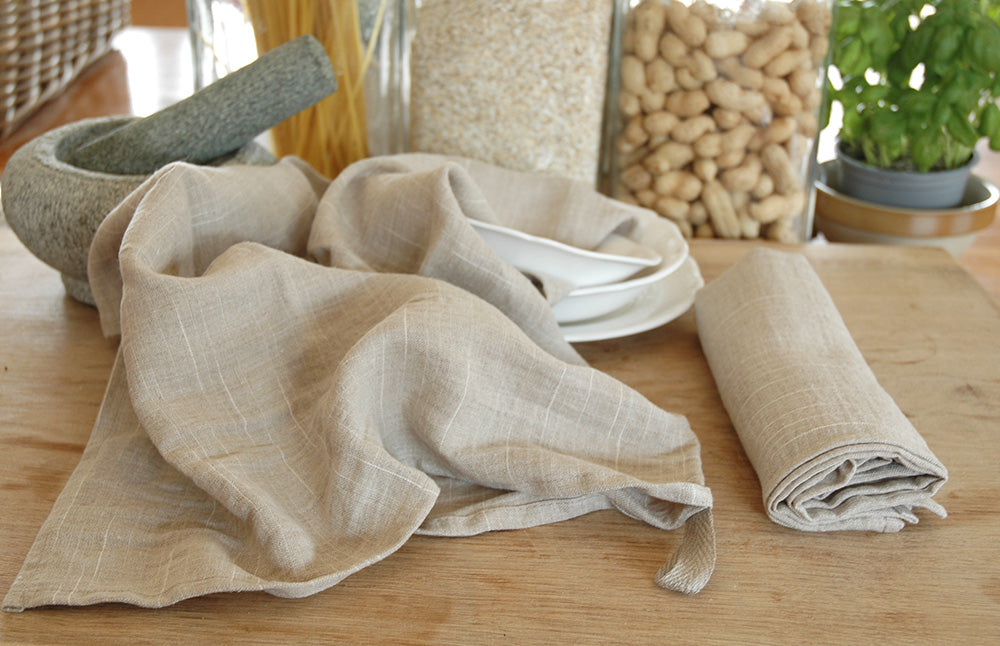 Linen towels clearance