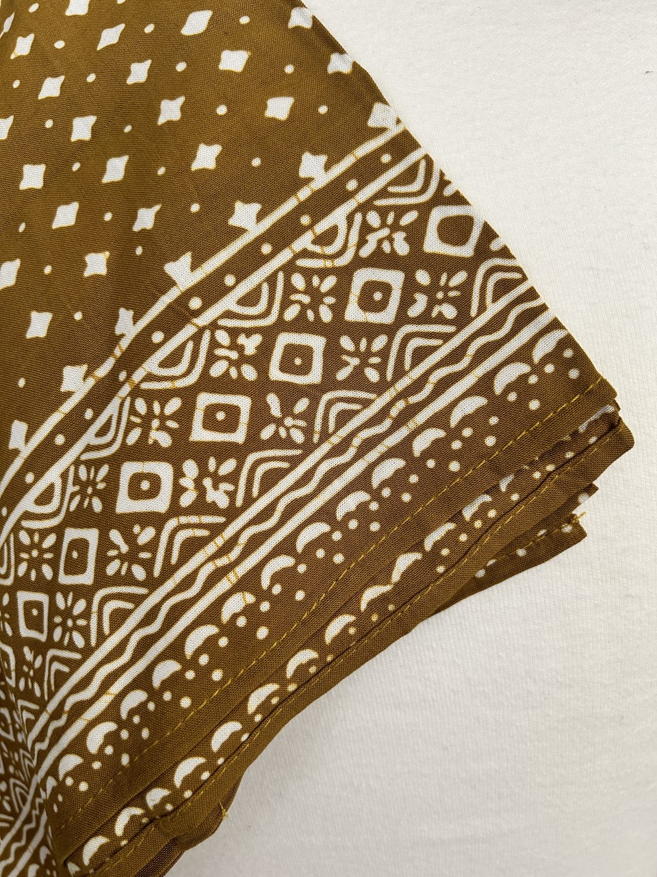 Gold Diamonds Hand Made Batik Sarong/Wrap